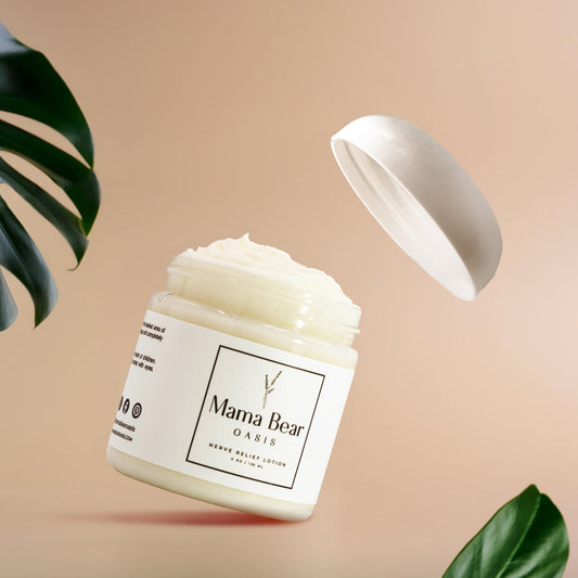 Calming knee circulation lotion